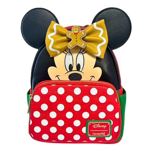 Loungefly Exclusive Disney Minnie Double Strap Shoulder Bag With Three Interchangeable Scented Bows2