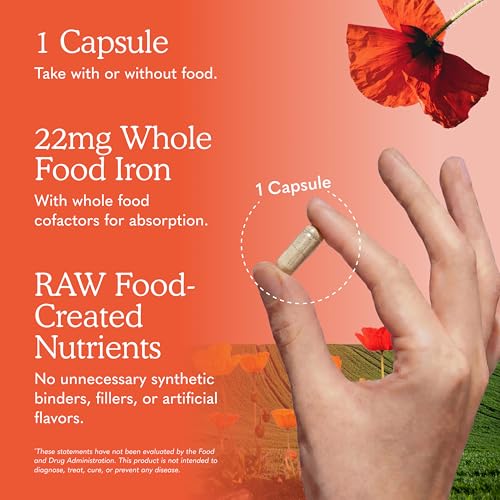 Garden of Life Vitamin Code Raw Iron Supplement, 30 Capsules - image 5