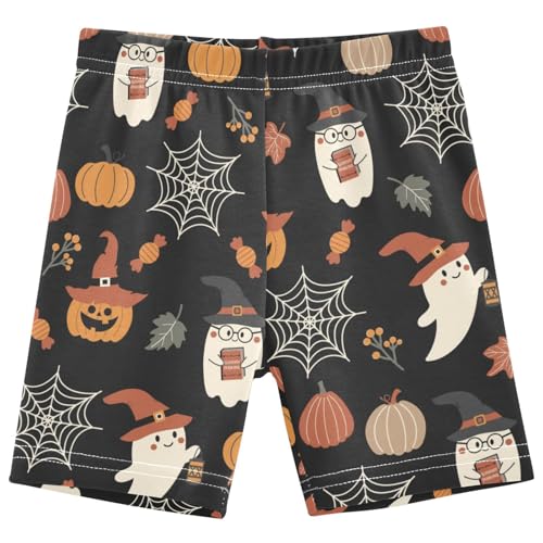 Dallonan Girls Dance Shorts, Toddler Biker Shorts Cartwheel Under Dress Halloween Party Kids Biking Clothes 4-10Y Multi