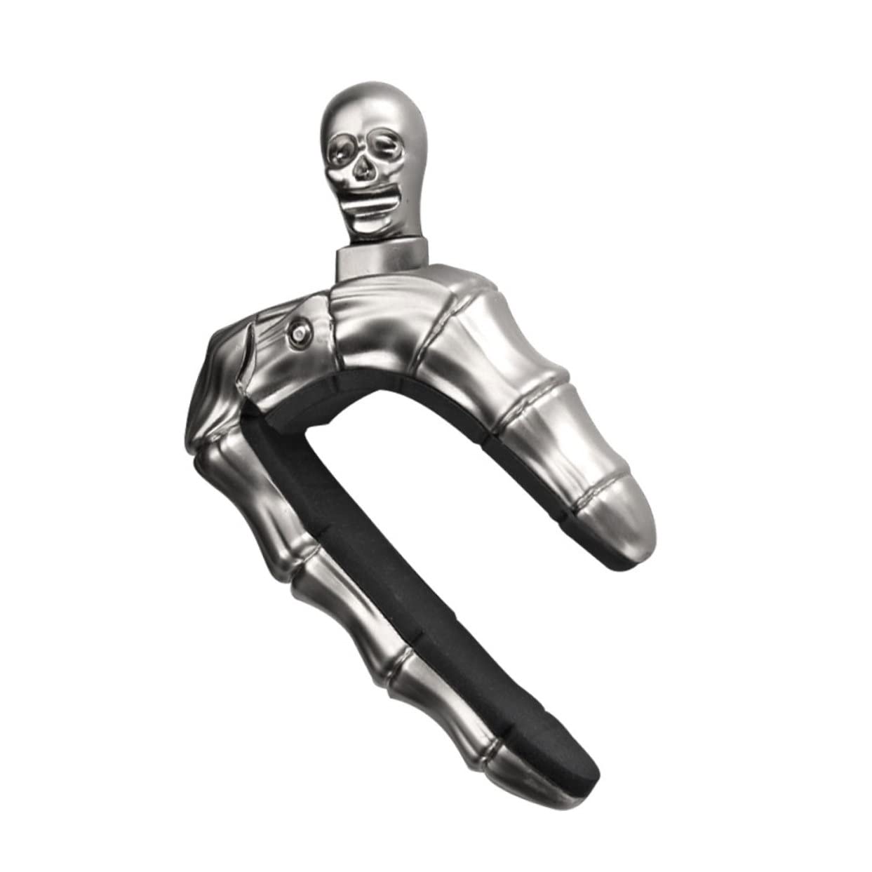 Vaguelly 2 Piezas Capo de Guitarra con Diseño de Calavera Accesorio de Afinación Portátil para Guitarra y Ukelele de Ajustar y Usar para Principiantes y Músicos Experimentados