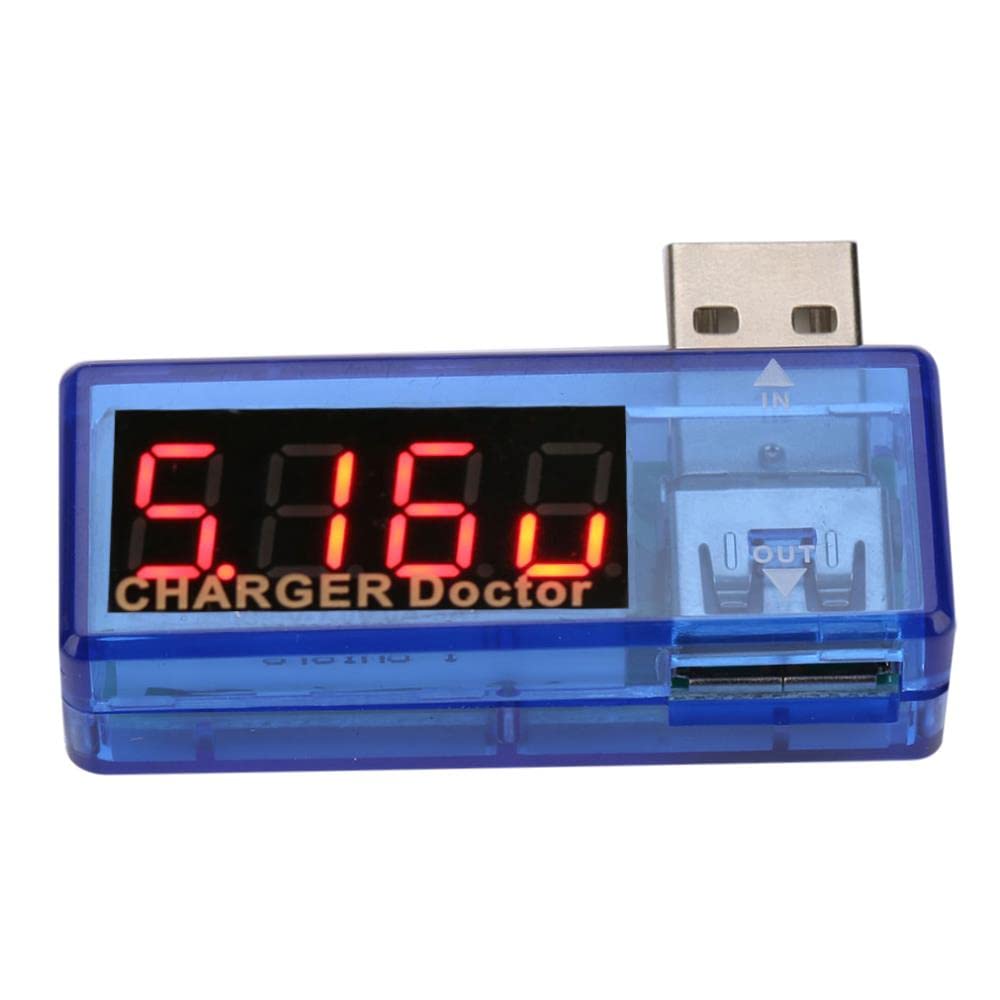 XENITE USB Power Meter Digital Multimeter - Voltage Tester & Current ...