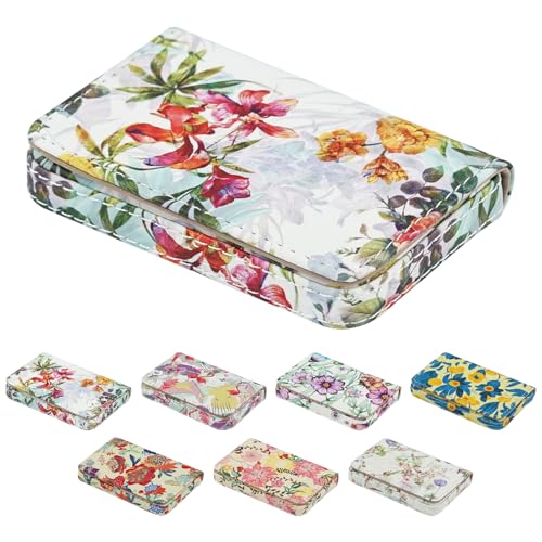 PU Leather Flamingo Business Card Holder