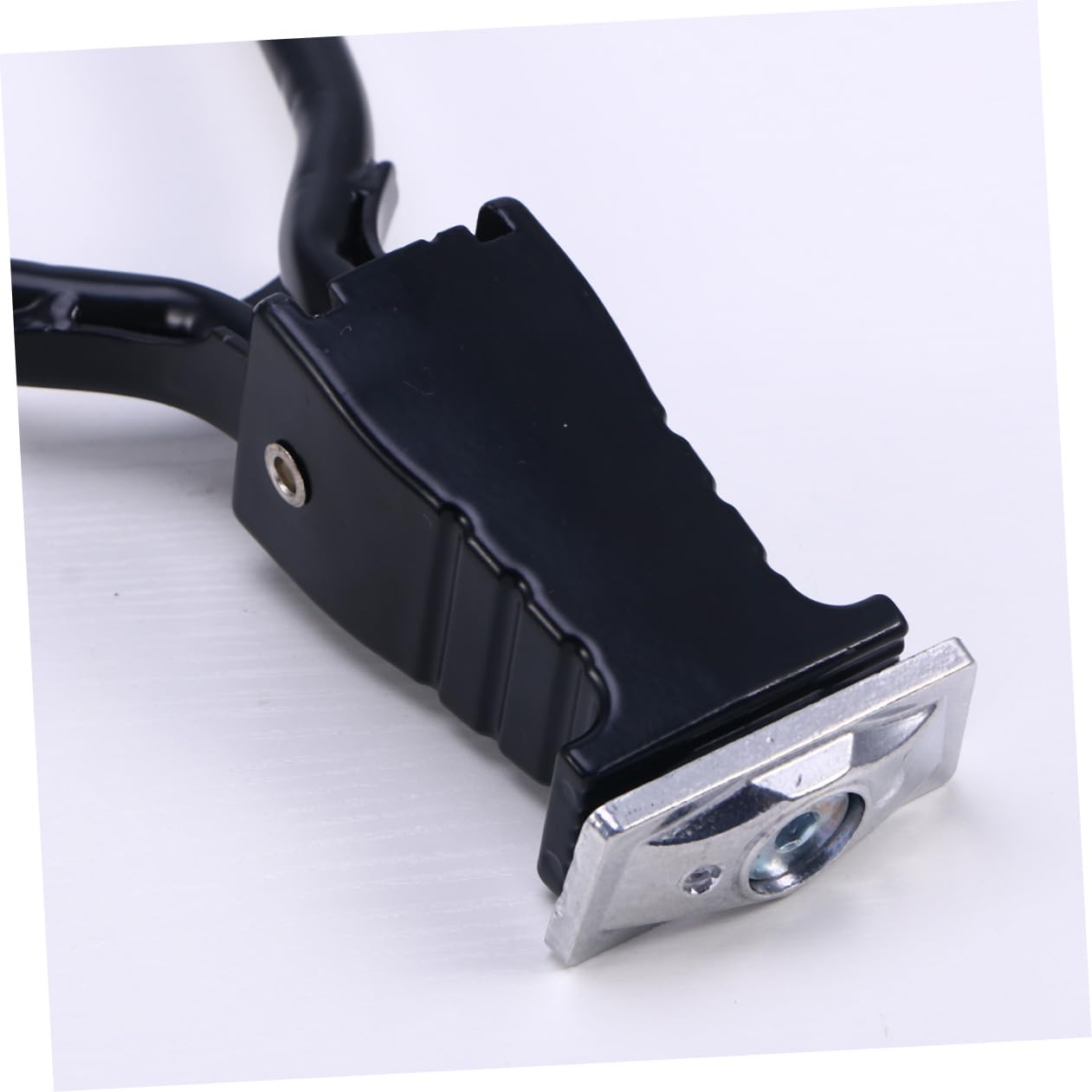 Béquille de Vélo à Double Jambe Noir en Métal, Support Central