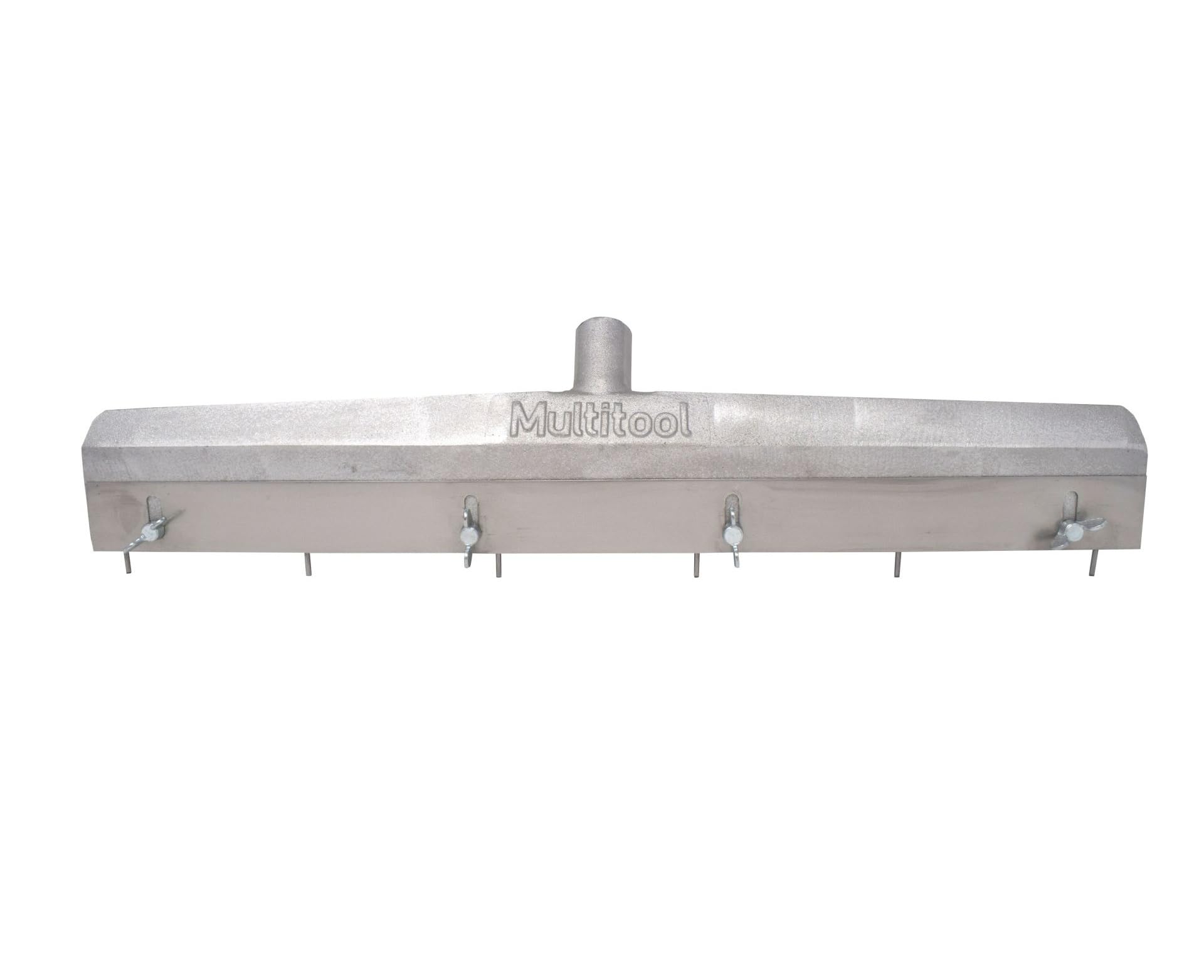 Livellatore Professionale per Composti Autolivellanti fino a 18 MM e Rivestimenti Robusto Rastrello per Stuccatura 58 CM 6 Punte