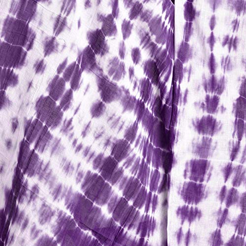 Image of Women's Pure Cotton Traditional Authentic Shibori Tie Dye Dupatta Chunni