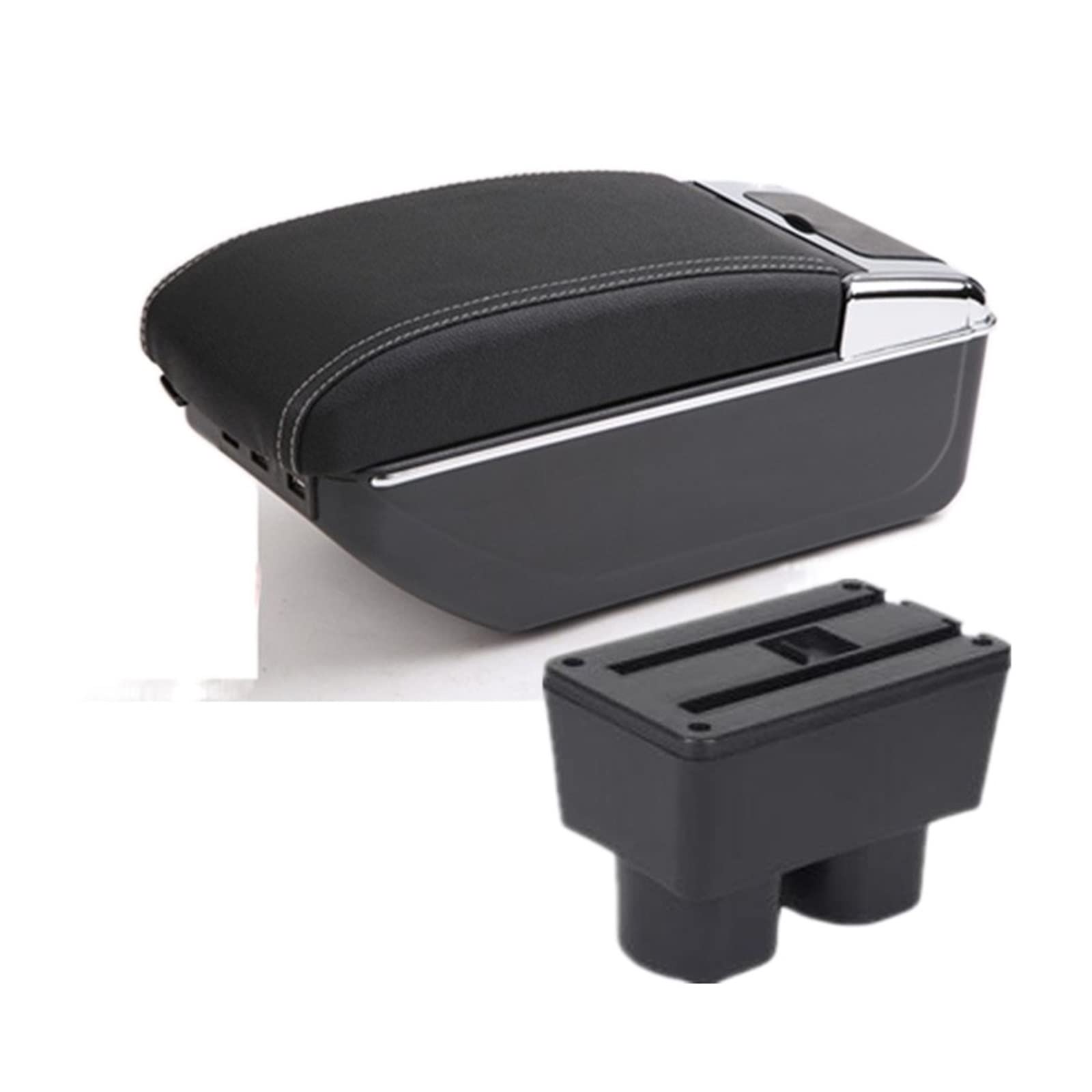 Baiqimv For Nissan For Sylphy For Versa For Tiida C11 For Latio Car Armrest Box Interior USB Center Storage Box Accessories(C3 7USB)