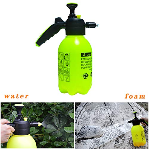 Pump Foaming Sprayer Hand Pressure Foam Sprayer Water Sprayer, Hand Pressurized Foam Cannon 75 Oz, Car Wash Manual Foam Cannon, Hand Operated Soap Foam Nozzle #TOP1
