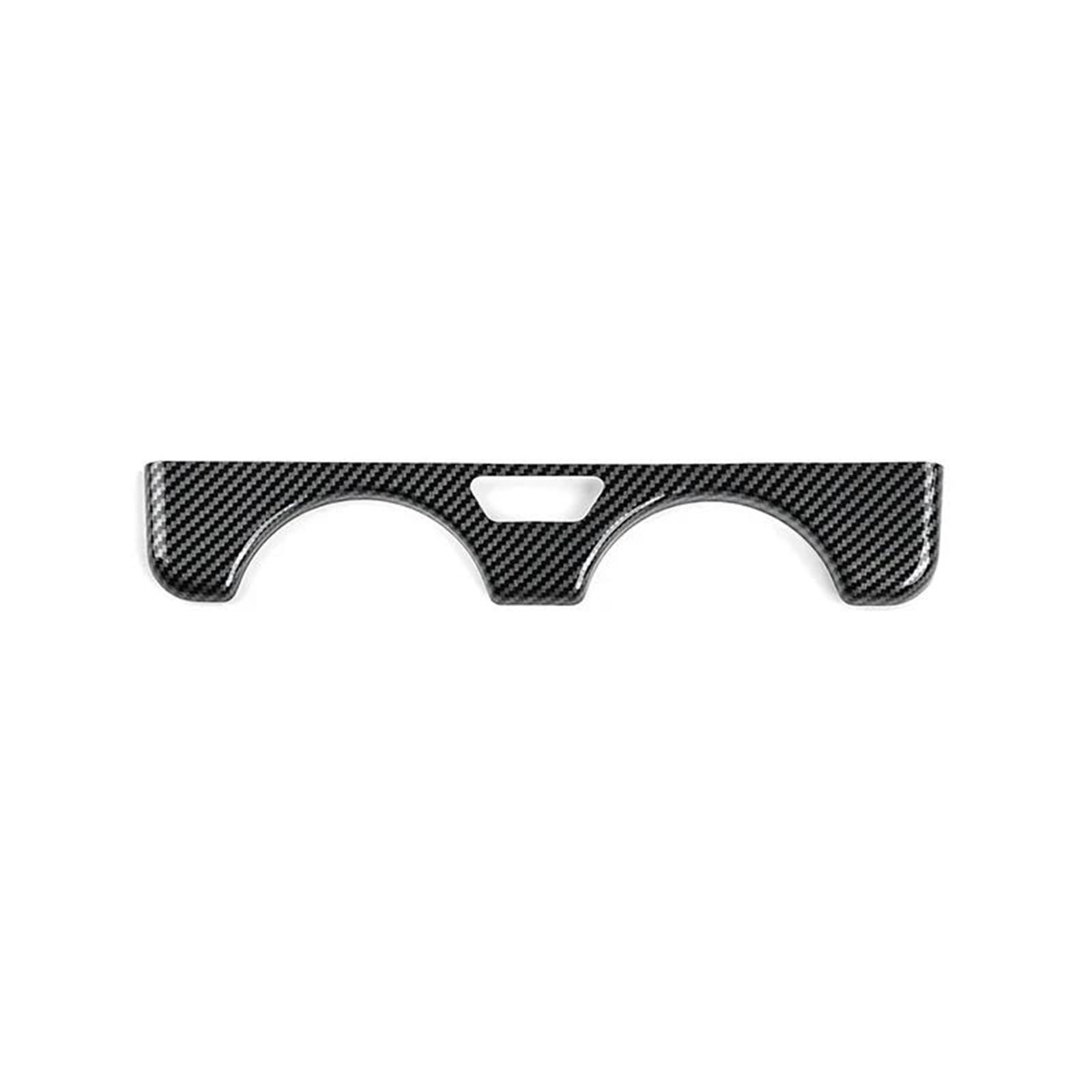 for Hyundai for Kona SX2 2024 2025 2026 Carbon Fiber Style Central Control Front Row Water Cup Cover LHD Interior Decal Trim(LHD for Carbon)