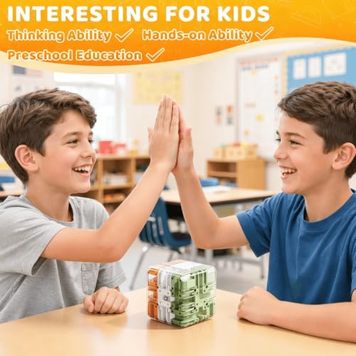KIZONLY 3D Cube Puzzle for Kids 5-8 8-12 - image 8
