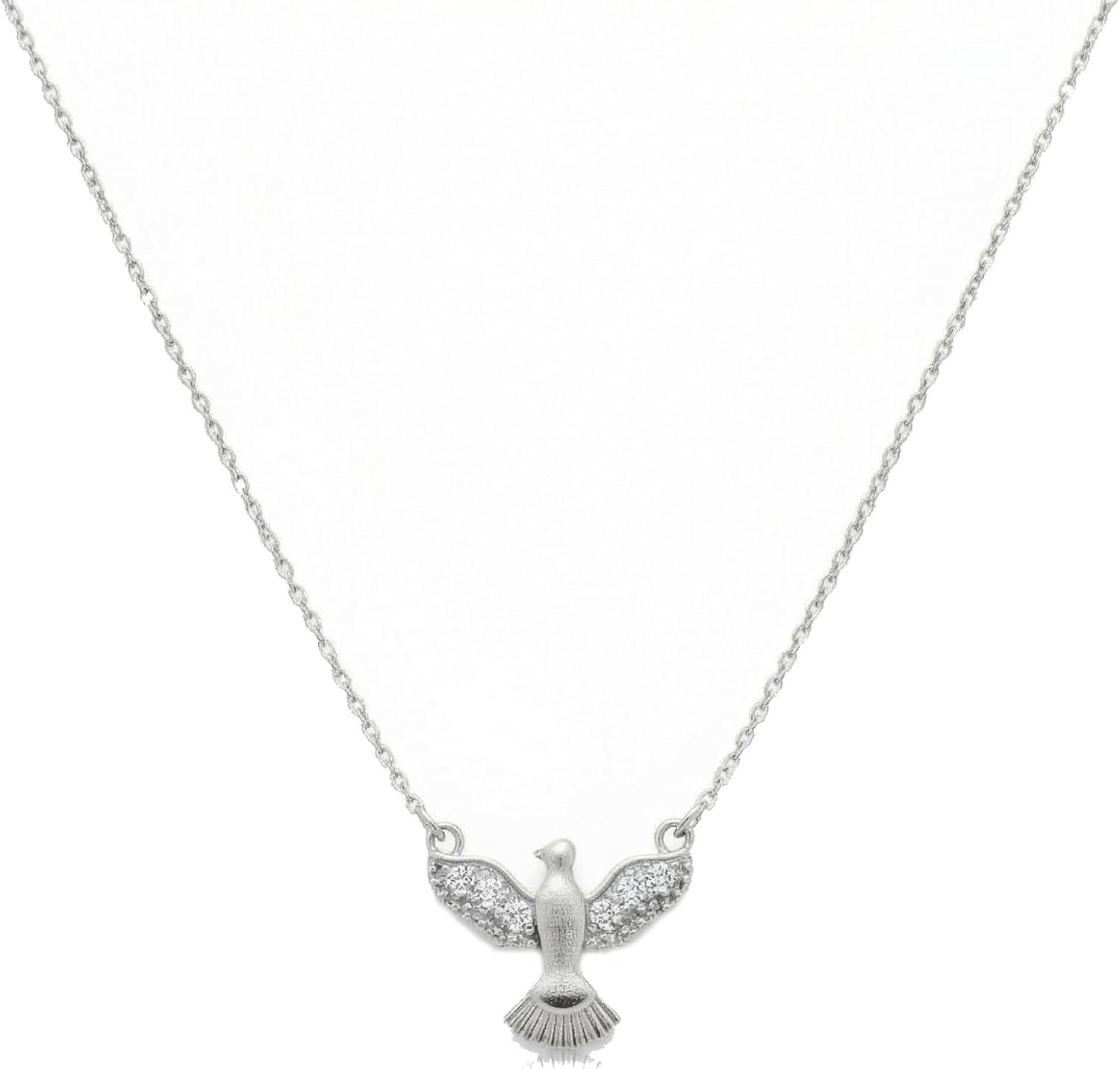 Phoenix Necklace, Mockingbird Necklace, Bird Necklace, Bird Pendant, 925 Silver Necklace, Handmade Jewelry, Resilience Necklace, Gift for Her, Gift for Him