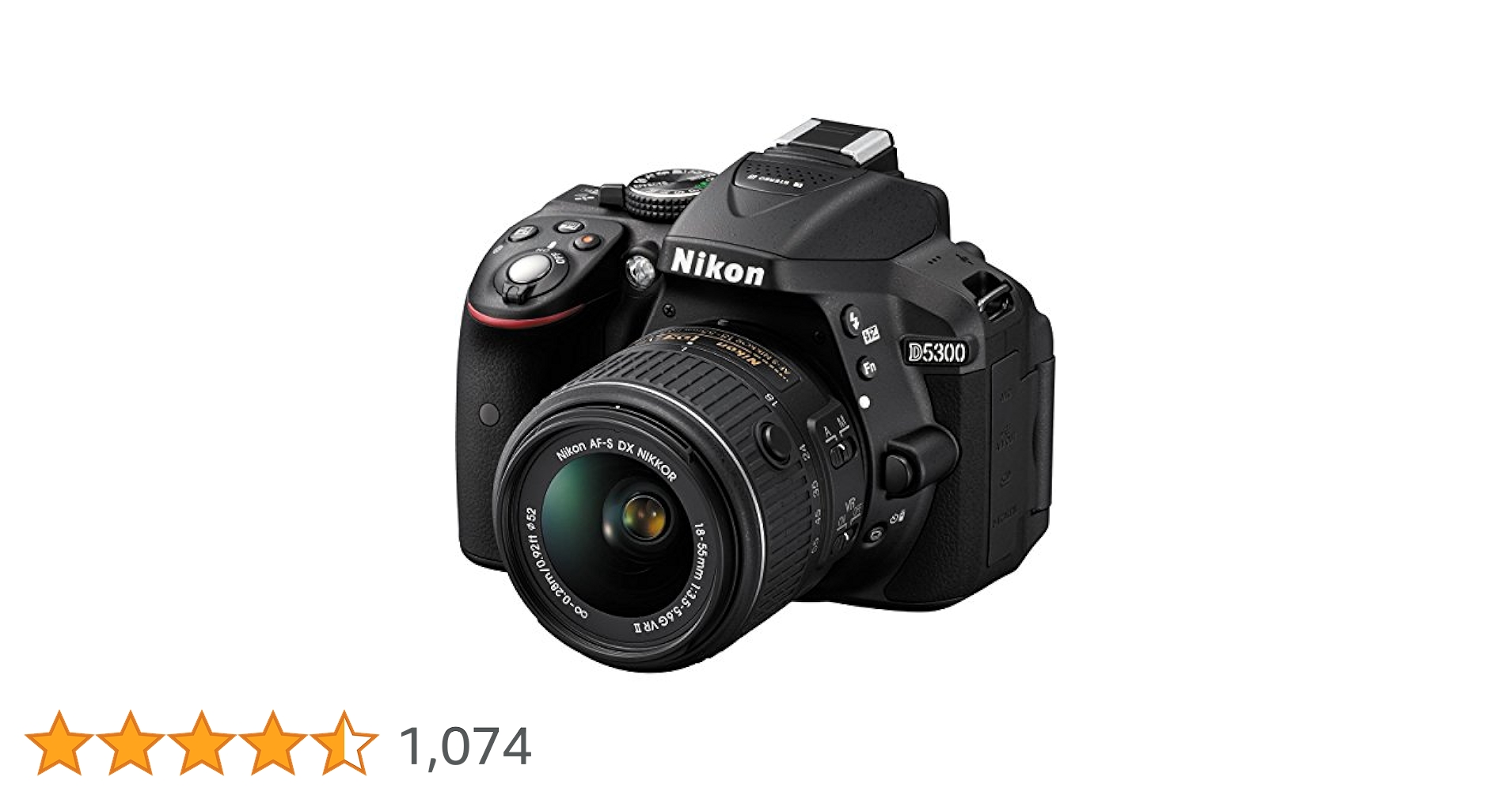 Amazon Canada: Nikon D5300 24.2 MP CMOS Digital SLR Camera