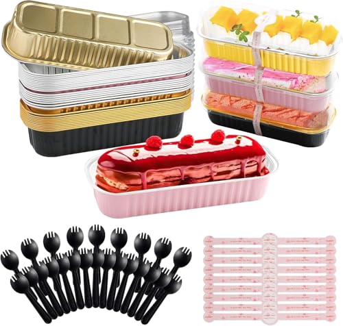 Catálogo para Comprar On-line Moldes para bizcoletas los 10 mejores. 43 MUSCUC 60 PCS Mini Moldes para Hornear 200ml con Tapa y Cuchara, 3 Colores Mini moldes de pan Reutilizable,Moldes para Pasteles Aluminio para Tarta Fiesta Cumpleaños Cocina bodas...