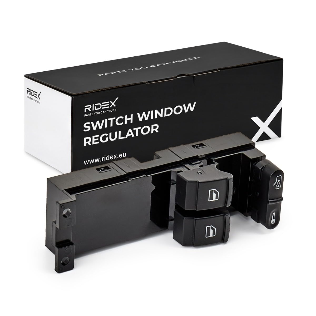 RIDEX 1761S0020 Interruptor de elevalunas Compatible con VW Golf 4 Hatchback 1J1
