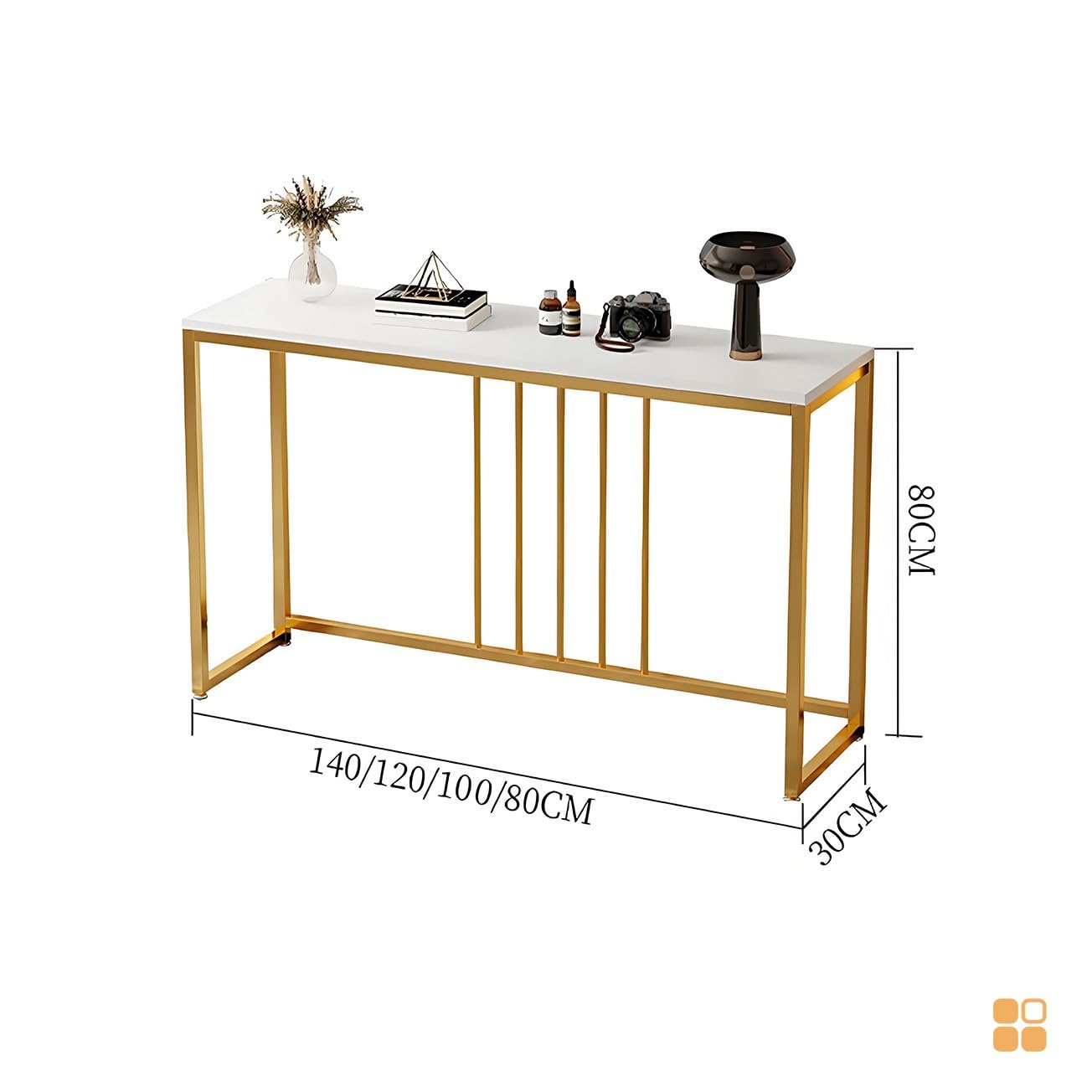 コンソールテーブル 幅100奥行30高さ80cm 収納棚付きローテーブル ◎コンソールテーブル 収納棚 ローテーブル 幅100×奥行30×高さ80cm