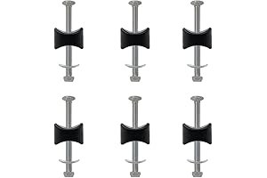 6 Pack 8mm x 94mm Trampoline Screws for Enhanced Stability