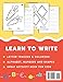 French Letter Tracing & Coloring Book for Kids Ages 2+: Learning French Alphabet, Numbers and Shapes