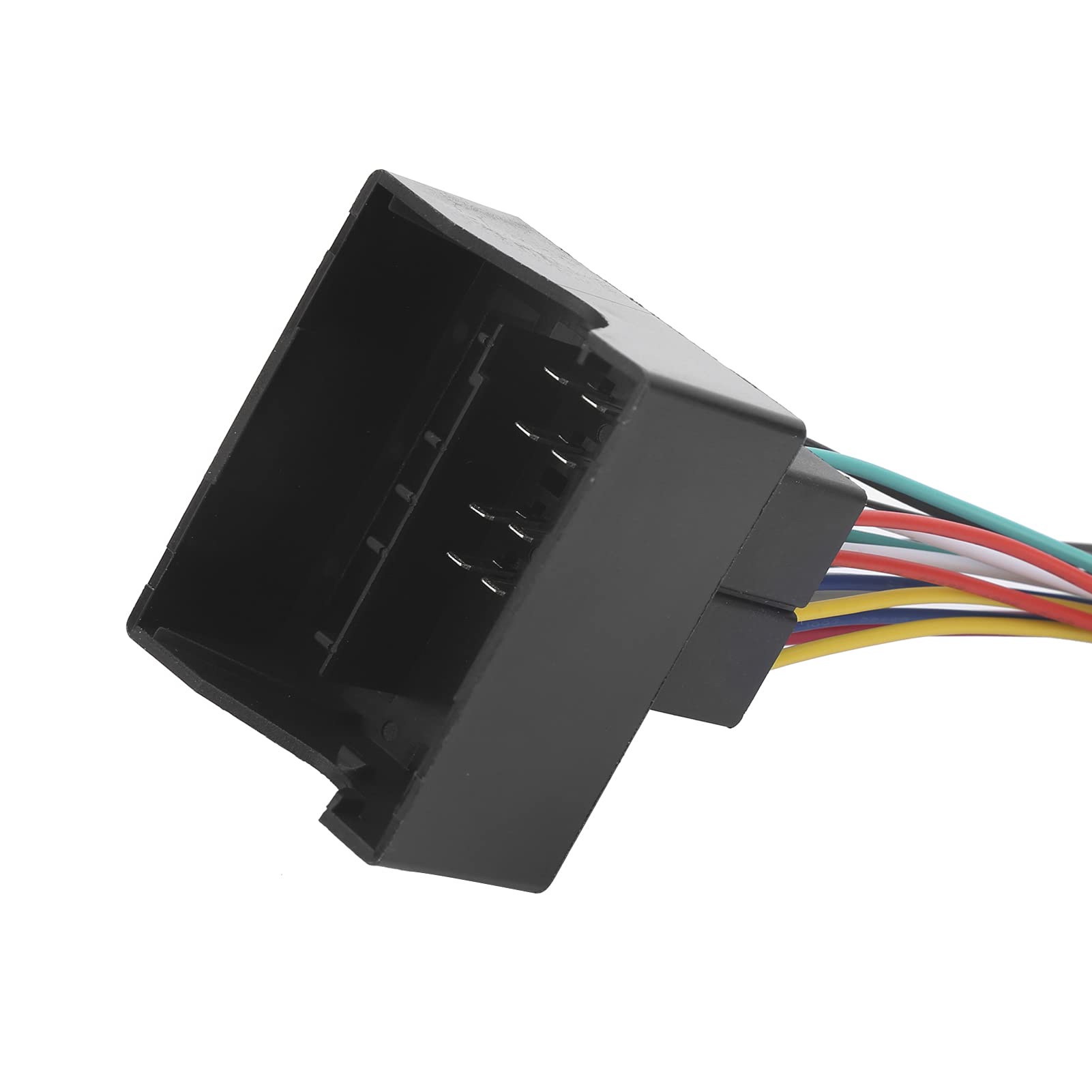 Adattatore audio per auto, adattatore audio per cavo 5.0 ‑IN per auto adatto per Citroen C2/C3/C4/C5/C6 con microfono