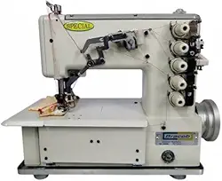 Máquina de Costura Galoneira 3 Agulhas, 5 Fios, 3000rpm, 550W Bracob BC-5000 (110)