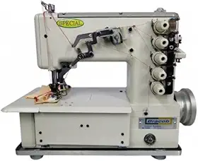 Máquina de Costura Galoneira 3 Agulhas, 5 Fios, 3000rpm, 550W Bracob BC-5000 (110)