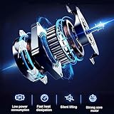 Hlixzoy Lift Electric Tv Hanger, Electric Ceiling Tv Mount with Remote Control, Telescopic Electric Tv Lift with Automatic Lift Function, Suitable for 55-120 Inch Electric Tv Stand - Image 4