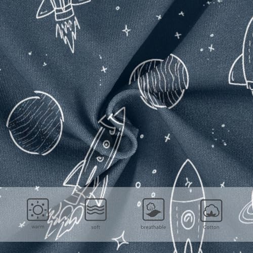 Girls' Underwear Space Rocket Blue Toddle Brief Panties 23038823