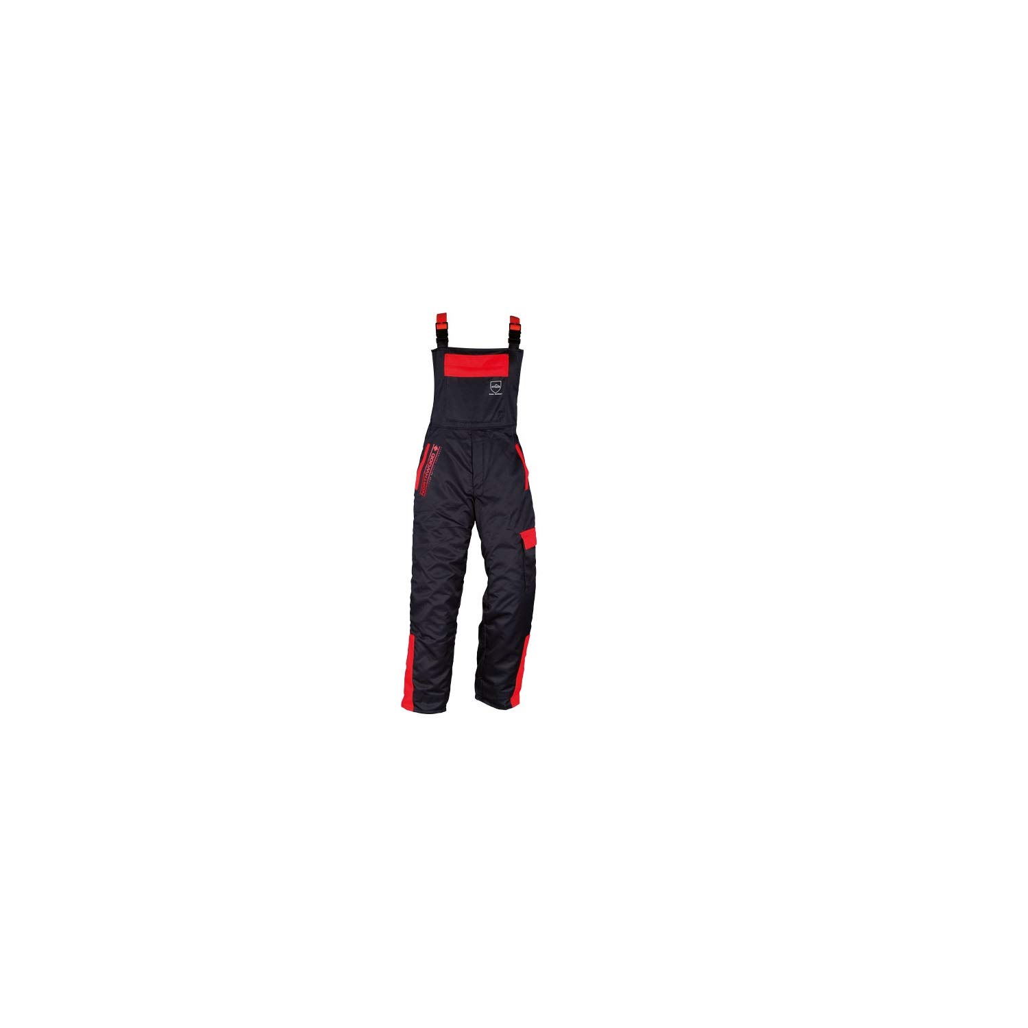 Northwood Männer Latzhose Rot Cargo Style Locker 5 Taschen (2x Cargo, 3x weitere) Slip On Hohe Taille nicht dehnbar isoliert Größe L 30+