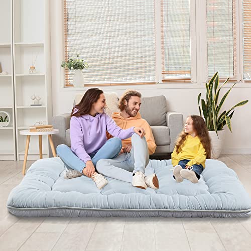Miruo Floor Mattress Rv Queen Short Mattress Futon Mattress Sleeping Mat Roll Up Mattress Floor Mattress For Adults Japanese Mattress Car Camping Mattress Queen Size #TOP14