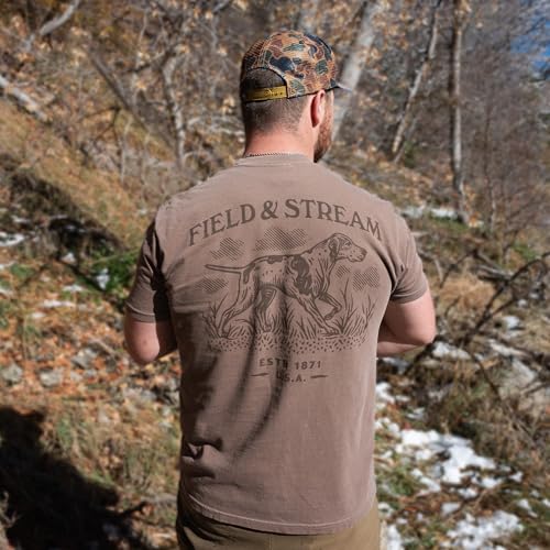 Field & Stream Unisex Adult Heavyweight Short Sleeve Graphic Tee Shirt3
