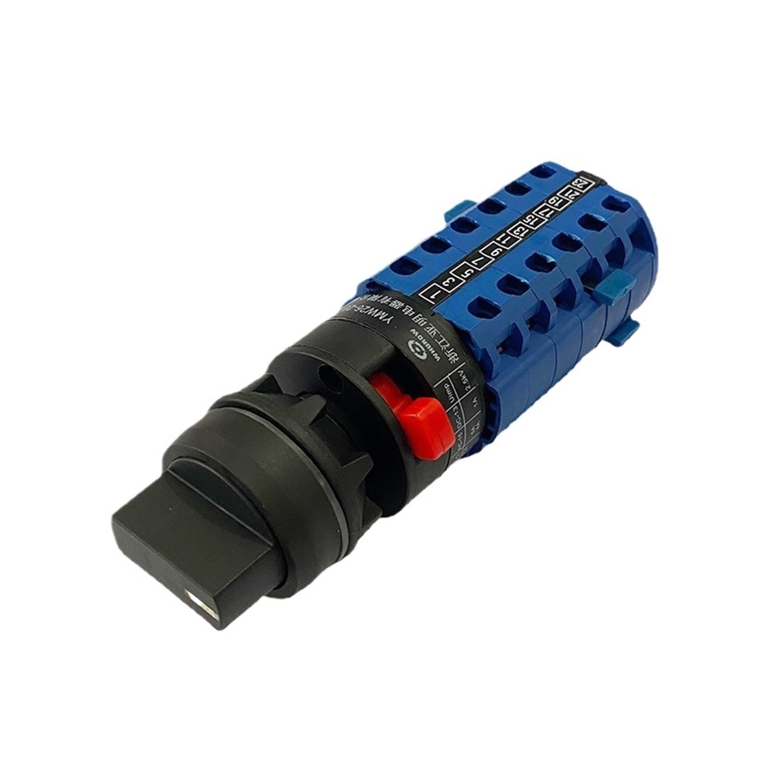 JJHQOKYNA 22mm Single Hole Mounting Installation 6 Poles 0-7 Positions 20A Transfer Changeover Cam Rotary Switch YMW26 LW28 LW26-20S/6