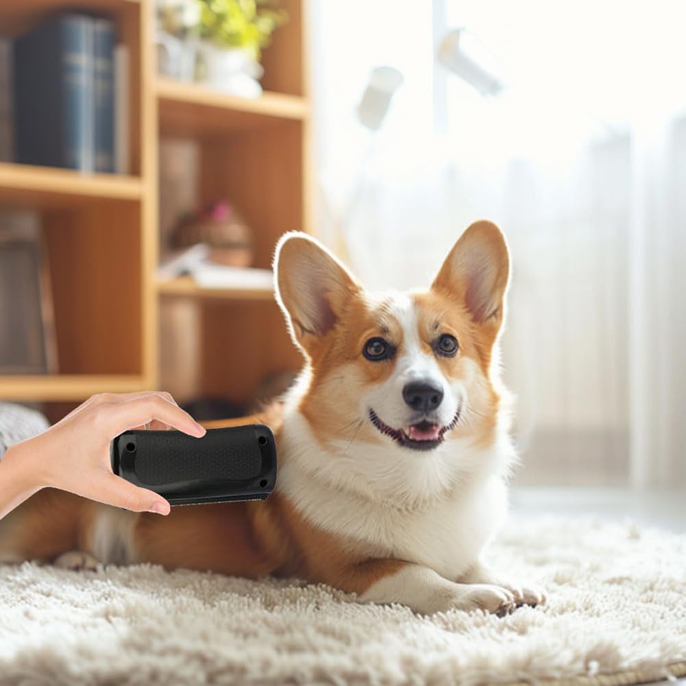 2025 Nuova Spazzola Deshedding per Cani, Strumento di Depilazione per Animali Domestici per Opacizzati, Capelli Sciolti, Spazzola per la Toelettatura di Gatti e Cani. (2PCS)