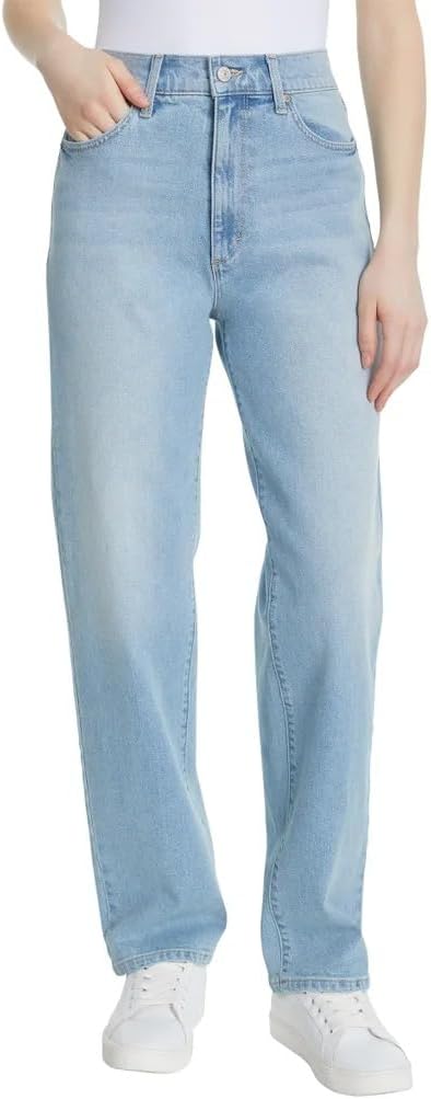 Gloria Vanderbilt Women’s Straight Leg Relaxed Fit Cotton Stretch Jean