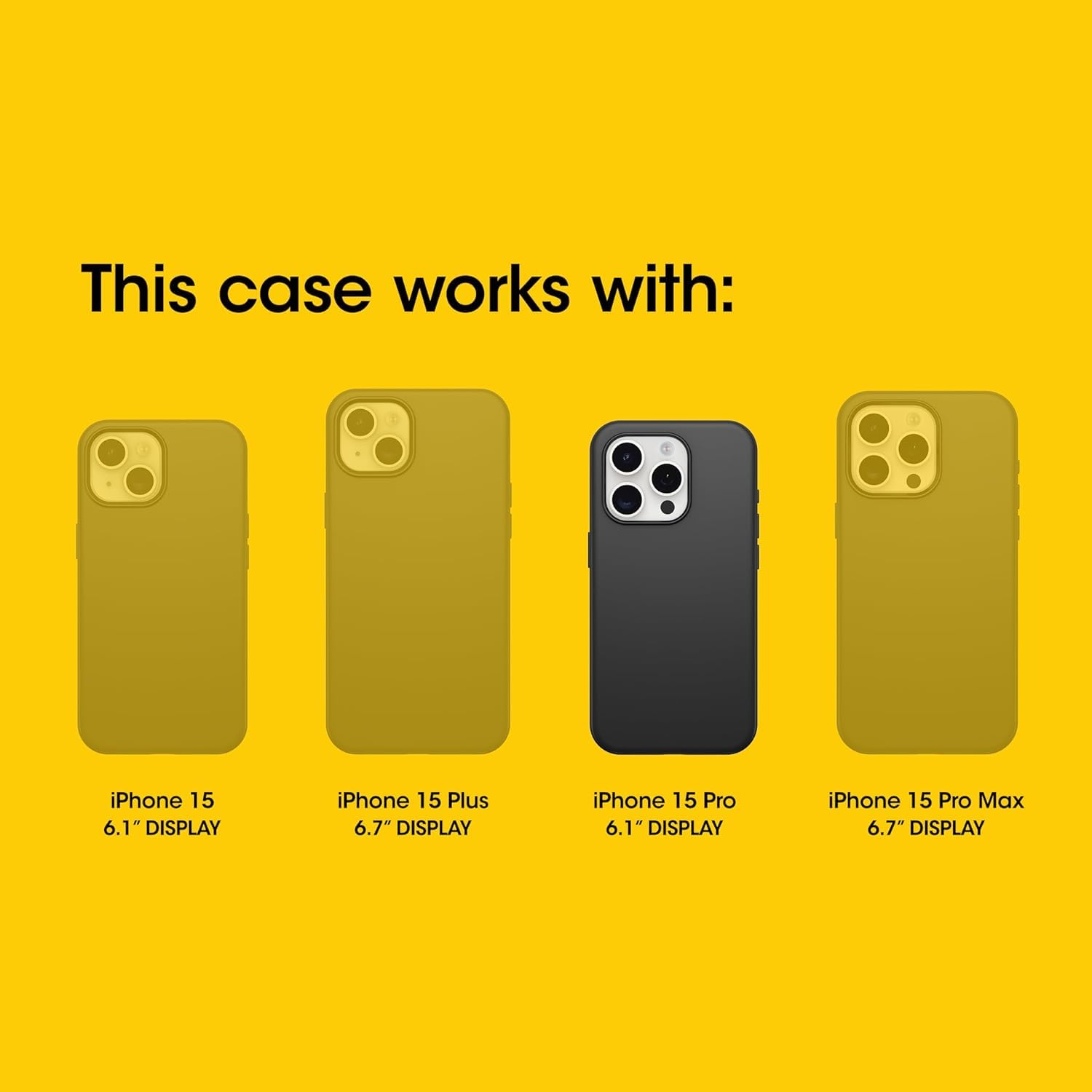 Amazon.com: OtterBox iPhone 15 Pro (Only) - Defender Series XT