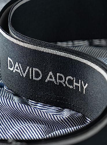 DAVID ARCHY Men's Soft Combed Cotton Briefs - Supima Cotton Stretch Pouch Underwear for Men2