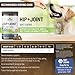 Strawfield Pets Hip + Joint Chews for Dogs Advanced Dog Joint Supplement with Glucosamine Tasty Healthy Mobility Treats Bacon Flavor 120 Chews
