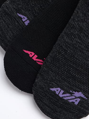 Avia Women's Low Cut Socks - 10 Pack Performance Cushioned Comfort No Show Socks - Athletic Socks for Women3