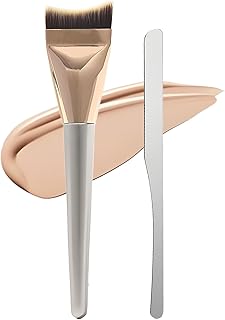 Juego de brochas de base plana y espátula de ...