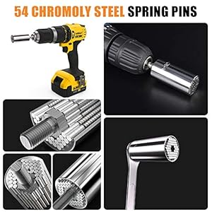 Fathers Day Dad Gifts from Daughters Son Kids Wife Super Universal Socket Tools Gifts for Men Gifts for Dad Grip Set with Power Drill Adapter Cool Stuff Ideas Gadgets for Men Gifts for Women Husband Fathers Day Dad Gifts from Daughters Son Kids Wife Super Universal Socket Tools Gifts for Men Gifts for Dad Grip Set with Power Drill Adapter Cool Stuff Ideas Gadgets for Men Gifts for Women Husband