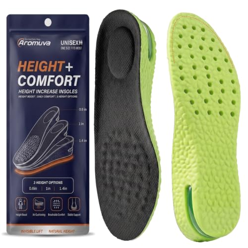 Aromuva Height Increase Insoles with Air Cushion