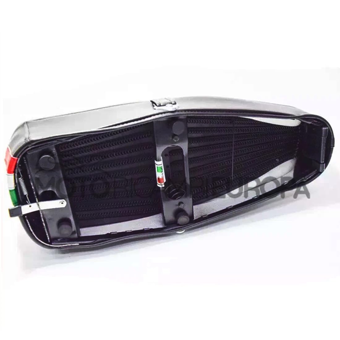 SELLA NERA 2 POSTI TRICOLORE E LEVETTA COMPATIBILE PER PRIMAVERA 125 ET3 50 R SPECIAL CON BANDIERA ITALIA