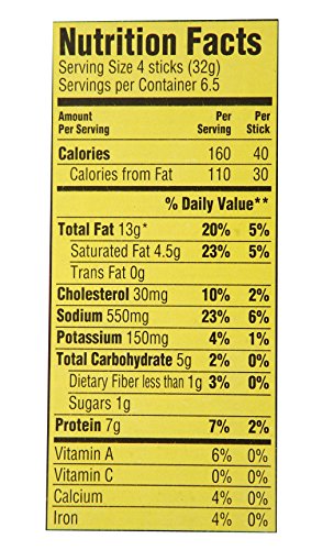 Slim Jim Mild Smoked Snack Stick, Keto Friendly, 0.28 Oz. 26-Count - Thumbnail 4