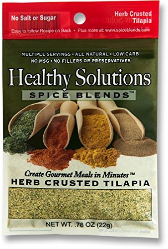 Healthy Solutions Spice Blends Herb Crusted Tilapia