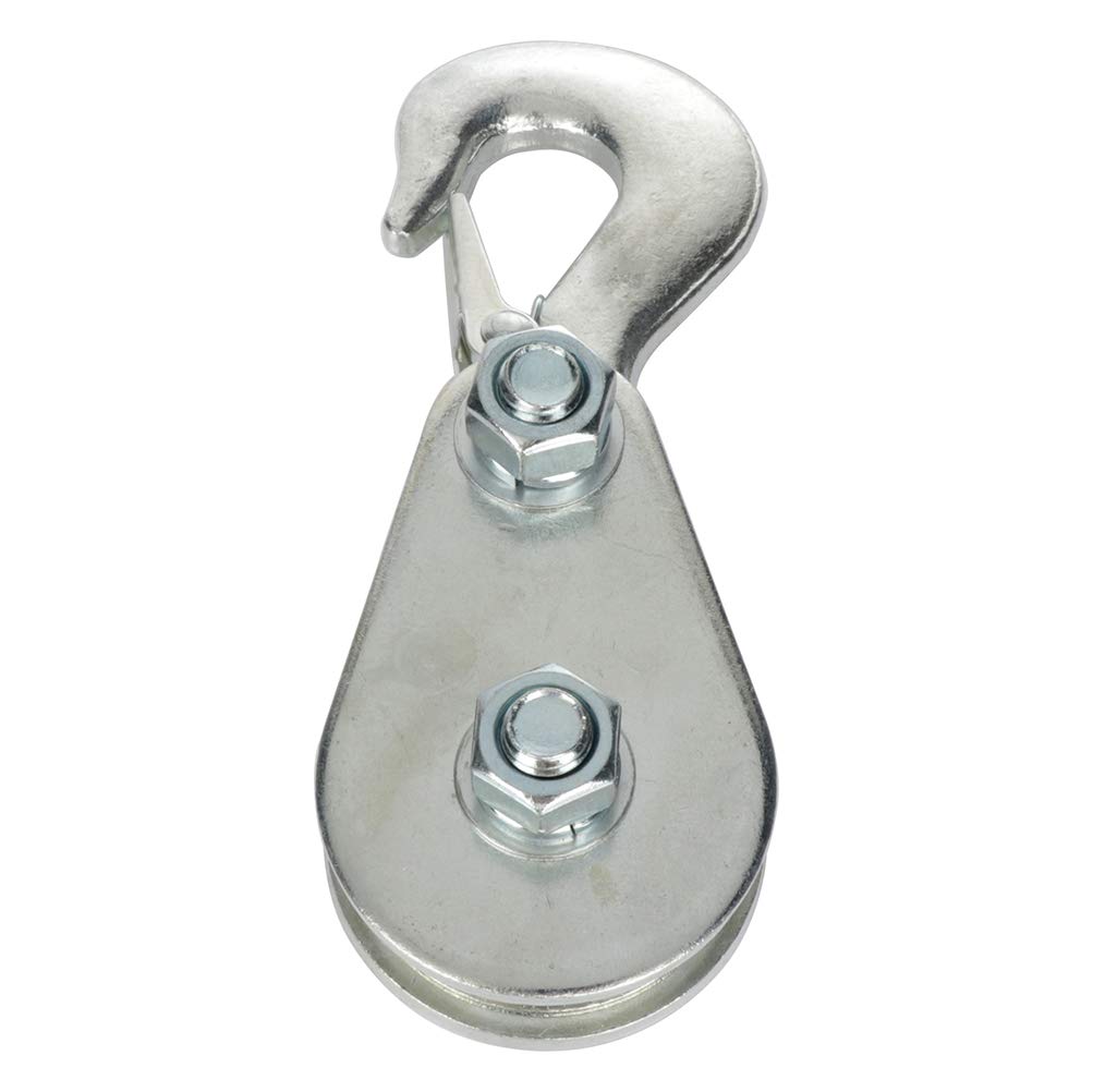 cciyu Pulley Hook 2 Ton 4400 LBS Snatch Block with Hook Heavy Duty