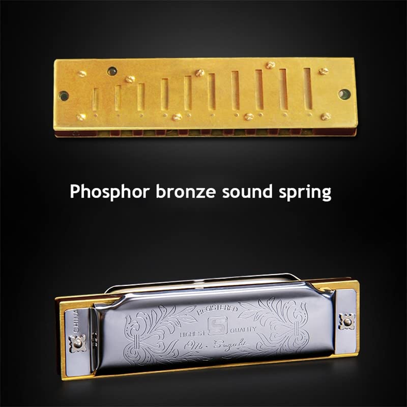 Harmonica Harmonica Blues Key 10 Suzuki peigne Tuning bouche orgue harpe Gaeta mes mélodies musique professionnelle - Les Beatles, Paul McCartney, John Lennon, RIngo Starr, George Harrison Harmonica Harmonica Blues Key 10 Suzuki peigne Tuning bouche orgue harpe Gaeta mes mélodies musique professionnelle – Image 6