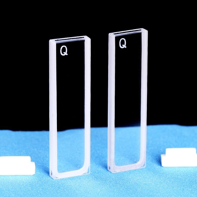 Cuvette en quartz JGS1 de laboratoire avec trajet optique de 1 mm