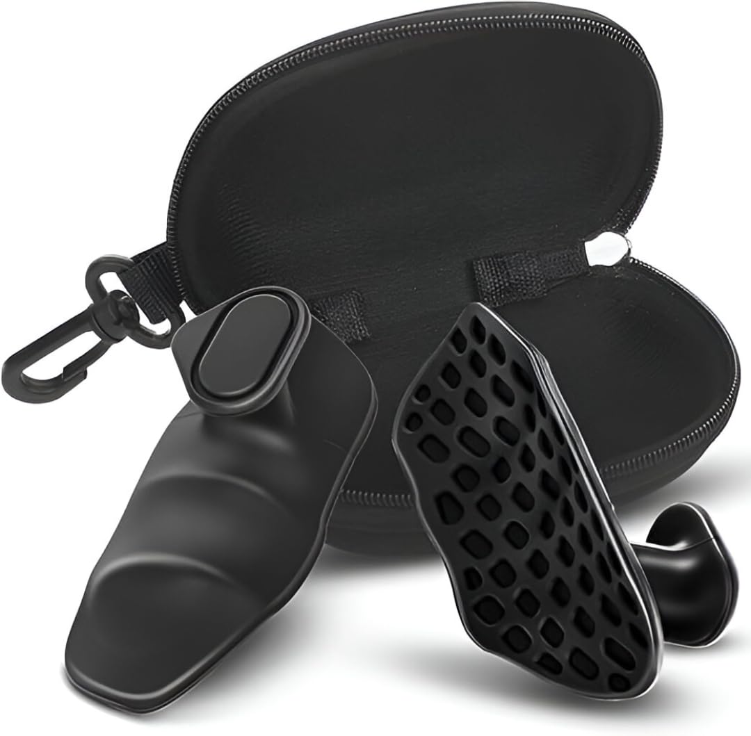 Weight Lifting Grip Attachment with Handle, Palm Support Grip Pad for Dumbbells Barbell Cable Machine, Rubber Grip Tool with Carry Case-image-30