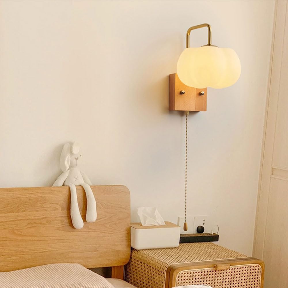 Lampada da Parete a LED con Interruttore, Applique da Comodino, faretto a Incasso, Applique Regolabili per Camera da Letto, Soggiorno, Hotel
