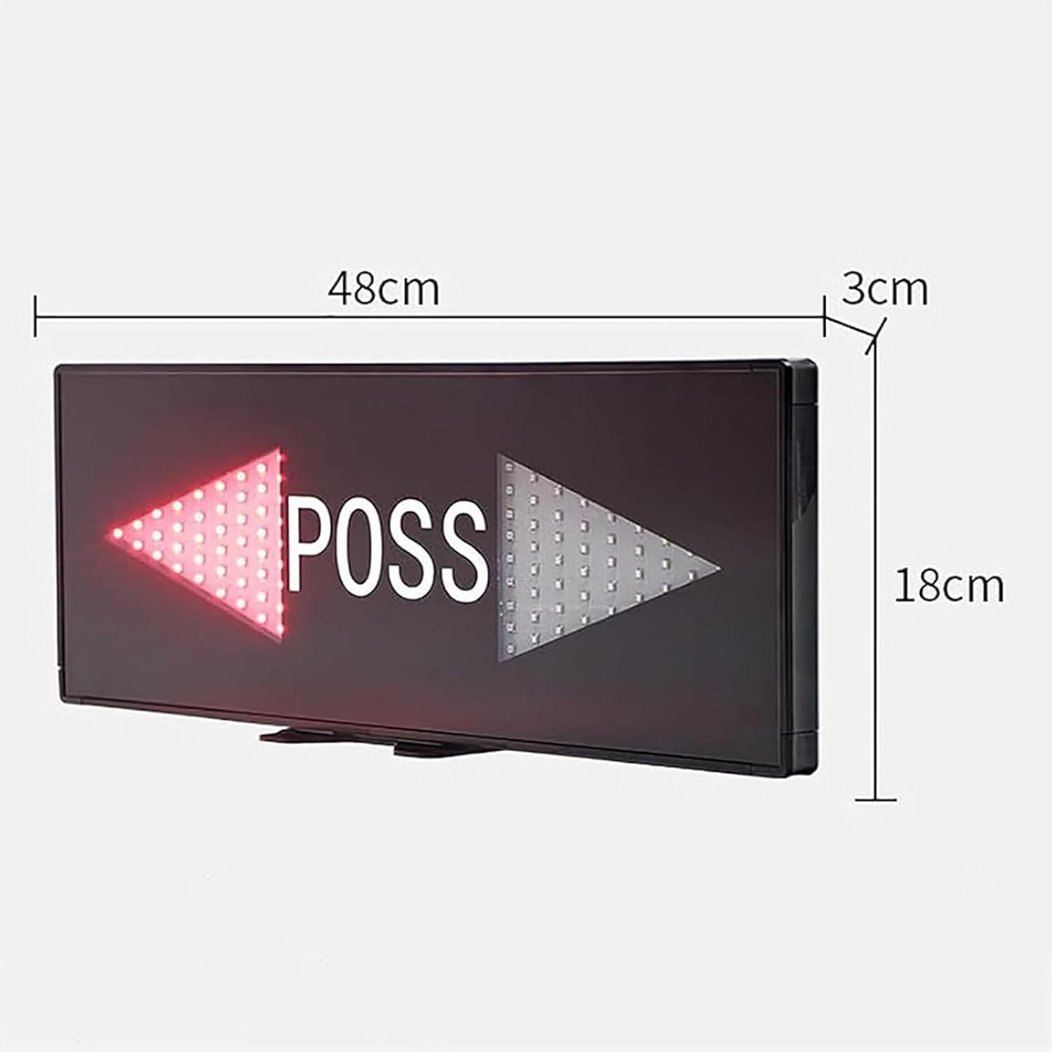 Indicatore LED di Possesso Palla nel Basket, Freccia Elettronica di Controllo Palla, Display Ad Alta Luminosità, visibilità Chiara, Funzionamento Tramite Interruttore A Levetta per Gli