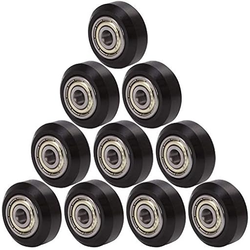 RUNCCI-YUN 10pcs Accesorios de impresora 3D, Polea rodamientos para impresora 3D（resistente a la corrosión, resistente al desgaste,） | Ya disponible en tu tienda friki favorita! En mundofriki.es!