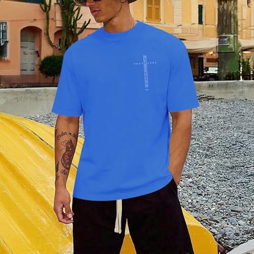 Image of Christian Shirts for Men Vintage Religious Cross Bible Verse T-Shirt Jesus Faith Tshirt Inspirational Graphic Tees