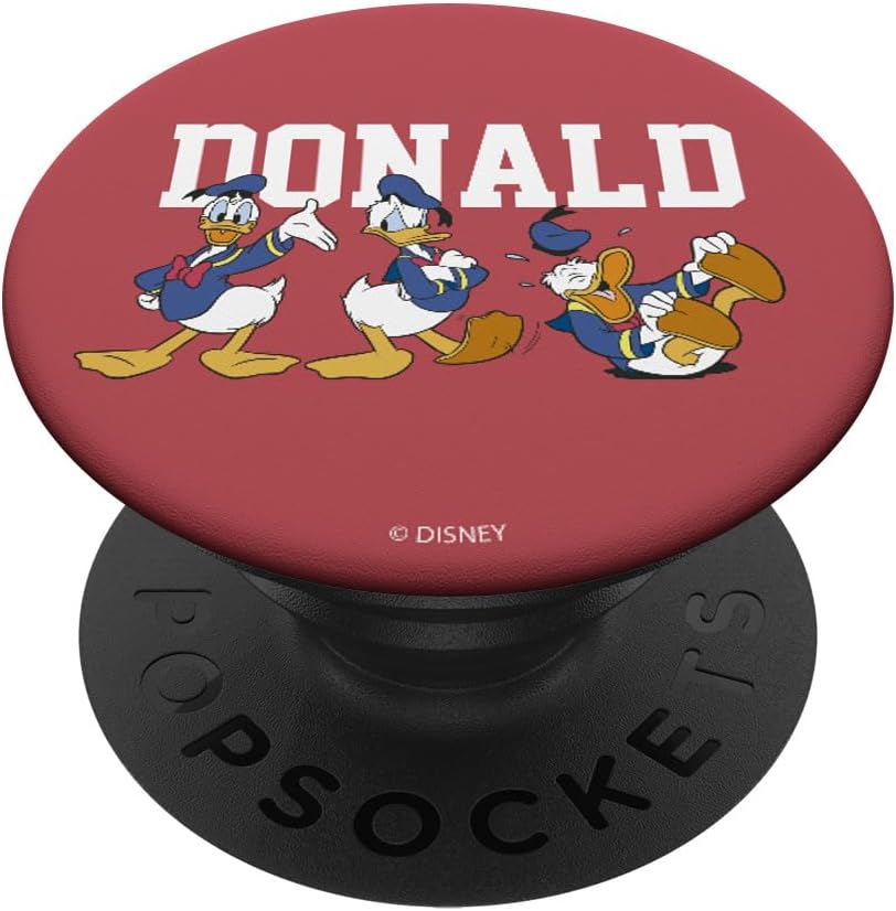 Disney Mickey And Friends Donald Duck Poses PopSockets MagSafe PopGrip for iPhone